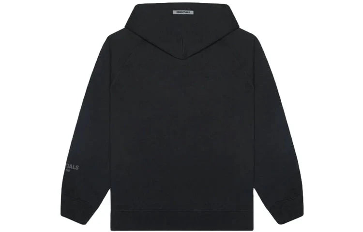 Fear of God Essentials FW20 Hoodie Applique Black