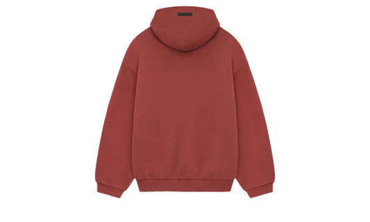 Fear of God Essentials FW24 Crimson Hoodie