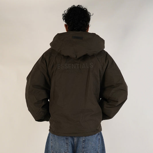 Fear of God Essentials SS23 Full Zip Jacket Off Black