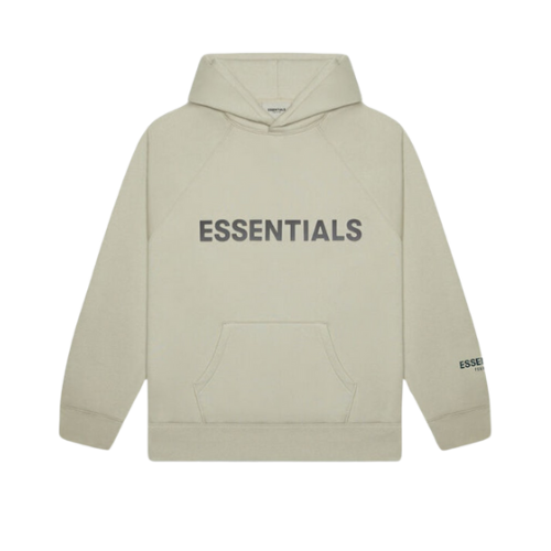 Fear of God Essentials FW20 Hoodie Applique Moss