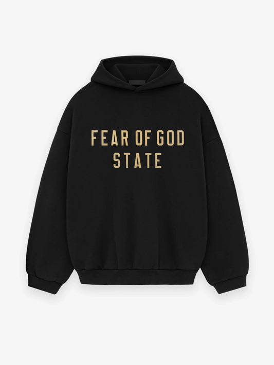 Fear of God Essentials FW24 Black Yellow State Full set