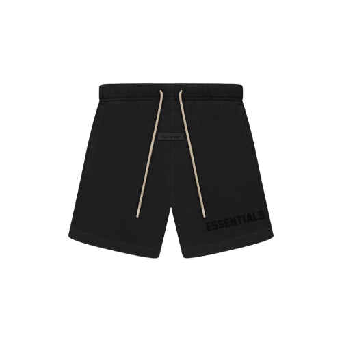 Fear of God Essentials SS23 Jet Black Korte Broek