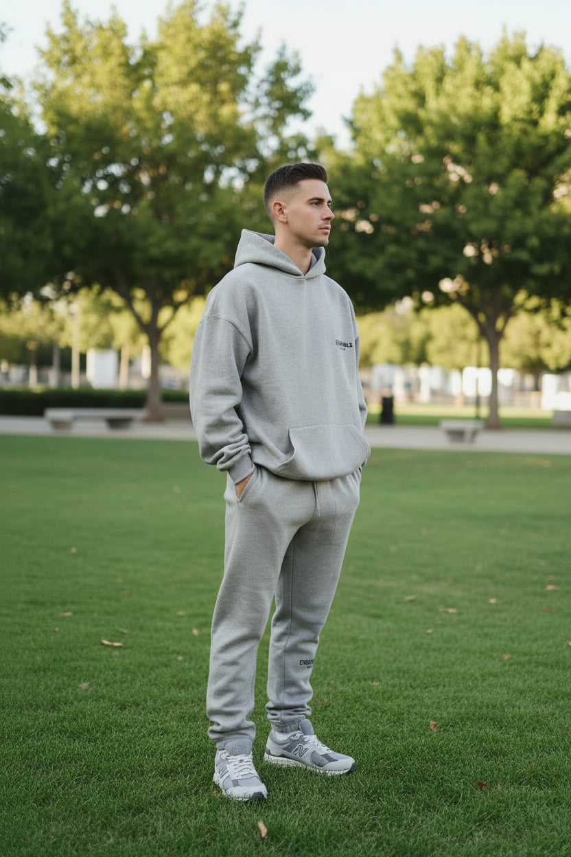 Fear of God Essentials Dark Oatmeal Full set