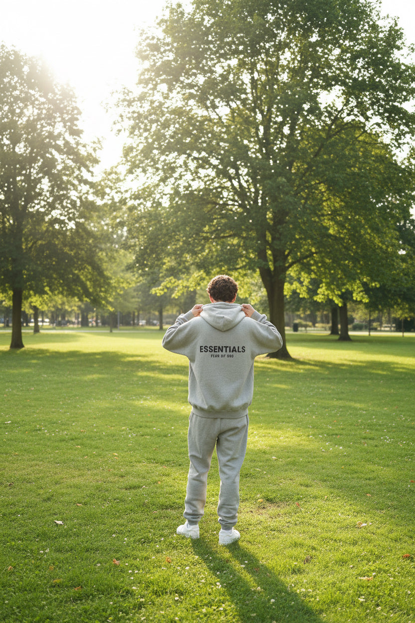 Fear of God Essentials Dark Oatmeal Full set